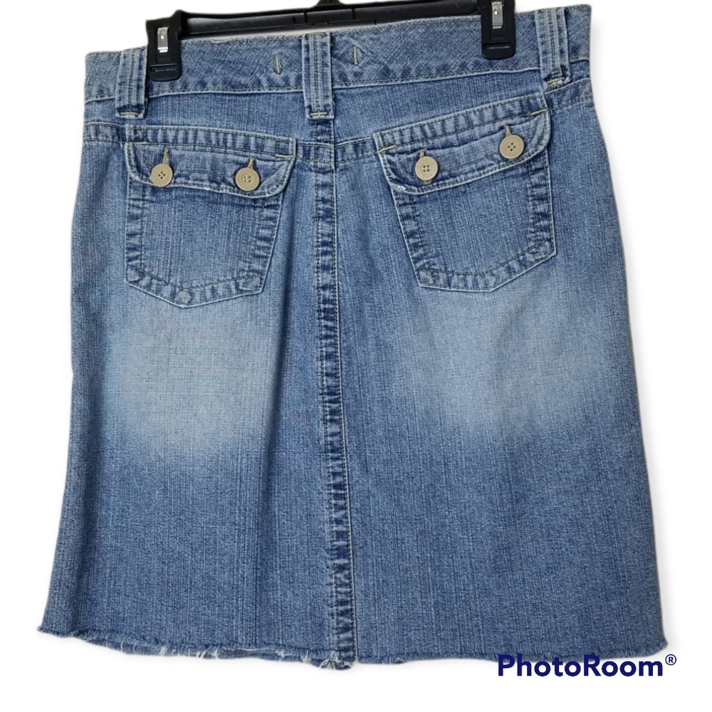 Hydraulic Coastal Cowgirl Raw Hem Denim Mini Size 7/8